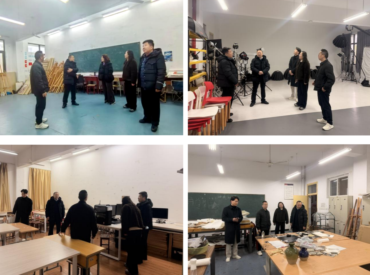 艺术学院组织开展春季开学实训室安全卫生检查工作